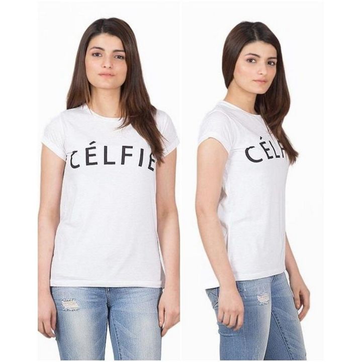 Celfie Printed T-Shirt For Her