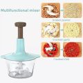 Manual Chopper Hand Operated - Manual Hand-Powered Food Chopper Machine for Meat , Vegetables - Kitchen Gadgets - Chopper Machine hand pump - Kitchen accessories.,.,. 