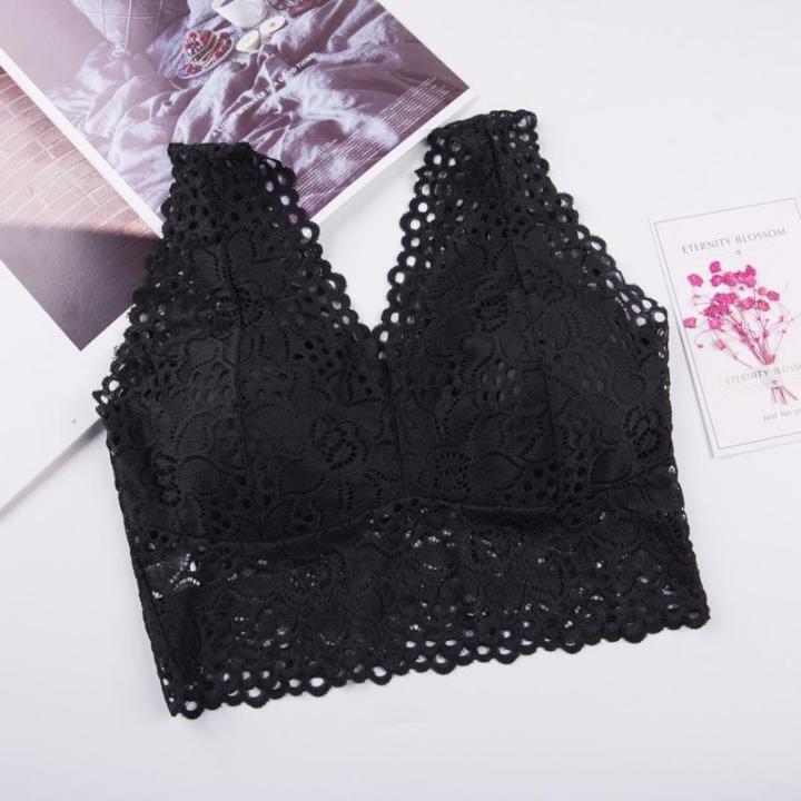 SHOPBOP%20Ladies%20Fashion%20V-neck%20Lace%20Vest%20Wide%20Straps%20Bra%20Comfortable%20Cami%20Tank%20Top%20for%20Girls%20-%20Image%205