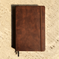 Dot Grid Journal, Bullet journal Notebook, Diary. 120 g/sm Ultra Thick Paper, 5mm Dot Grid, Premium Vegan Leather Hard Cover, 160 pages, Ivory color Pages, Round Corner. 