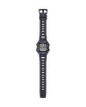 Casio General Standard Mens Black Resin Case Square Digital Bluetooth, World Time, Stop Watch, Step Tracker, Timer, Alarm, Calendar, Multi-Function Black Resin Band Watch-WS-B1000-1AVDF. 