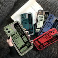 UCUC for Samsung Galaxy A01 Back Cover Illustration City View Frosted Transparent Hard Phone Case Thin Shockproof Full Cover Camera Protect Case. 