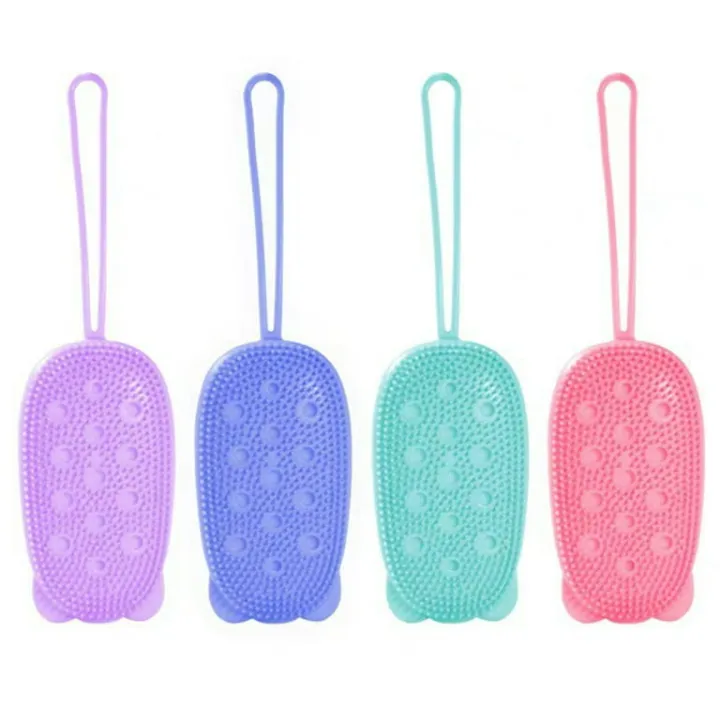 Silicone%20Body%20Scrubber%20Bath%20Sponge%20-%202%20in%201%20Exfoliating%20Body%20Brush%20Loofah%20Shower%20Sponge%20for%20Women%20Men%20and%20kids%20-%20Image%202
