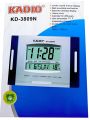 KADIO KD 3809 DIGITAL WALL AND TABLE CLOCK WITH DAY DATE TEMPERATURE HIGH QUALITY FANCY AND ATTRACTIVE WALL CLOCK.. 