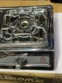 Gas Stove 2 Burner Stainless Steel Body LPG/NG Fully Auto Ignition With Best Price In Pakistan. 