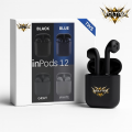 E12 Earbuds TWS | True Wireless Stereo | Bluetooth Airbuds Earphone Headset | Deep Bass | Touch Controls | Built-in Mic | Compatible with All Devices.. 