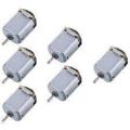 Pack Of 6 High Quality DC Motor For DIY Projects / Science & Electronics Projects Mini DC Motor For Multiple Projects Science Projects. 
