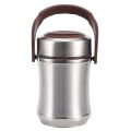 Techmanistan 2L Large Capacity Stainless Steel Vacuum Insulated Lunch Box, Food Warmer Box, Food Container with Handle, Insulated Leak Proof Double Layer Stainless Steel Tiffin Box. 