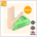 100 Pcs Disposable Wooden Waxing Spatulas Wax Applicator Sticks for Hair Removal, Round Ended / Pack of 100pcs Small Craft Sticks Ice Cream Sticks Wooden Popsicle Sticks. 