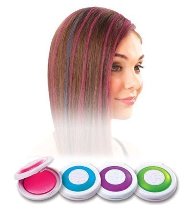 4pcs Hair Chalk Set 4 Hair Color Kids/Teenagers DIY Hair Crayon Hair Dye Disposable Salon