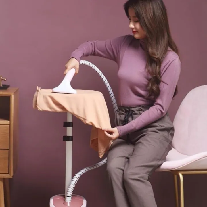 Standing%20Steam%20Iron%20Full%20Size%20Garment%20Steam%20for%20Clothes%201.8L%20Water%20Tank%202000W%20Electric%20Iron%20Hanging%20Ironing%20Machine,%20with%20Height%20Adjustable%20table%20board%20Ironing%20for%20Home%20and%20Business%20Use,%20Wool,%20cotton,%20Fancy,%20velvet,%20shifon,%20nylon%20male%20&%20female%20clothes%20-%20Image%203