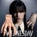 Horror Wednesday Thing Hand Toy From Addams Family PVC Figurine Home Decor Desktop Craft Holiday Halloween Party Costume Prop Dislikelike. 