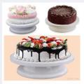 Cake Turntable Stand, Rotating Stable Anti-skid Round Cake Table, Cake Decorating Rotary Table,  Baking Tool. 