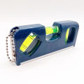 Level meter, spirit level tool, accurate align bubbled water level tool, 4 inches. 
