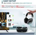 Wireless TV Headphones, 2.4GHz Digital Over-Ear Stereo Wireless Headphones for TV Watching 100ft Distance Charging Dock Rechargeable Black. 