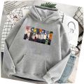 Anime naruto graphic printed pullover hoodies. 