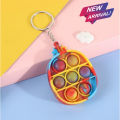 Anti Stress Push Pop Bubble Pop it Keychain. 