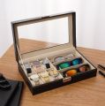 MyleCart 3/6/10/12 Grids Watch Box PU Leather Watch Display Case Storage Box Organizer Watch Jewelry Display Box. 