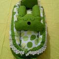 Baby bed set 4 piece set. 