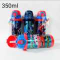 Disney Kids Favourite Character Stainless Steel Double Wall Insulated, Vacuum Water Bottle With Straw 350ml for Kids. 
