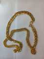 Artificial Golden Men/Women Neck Chain. 