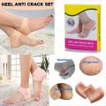 1 Pair Breathable Silicone Ankle Support Protection Ballet Shoe High Heels Cracked Socks Gel Care Tool. 