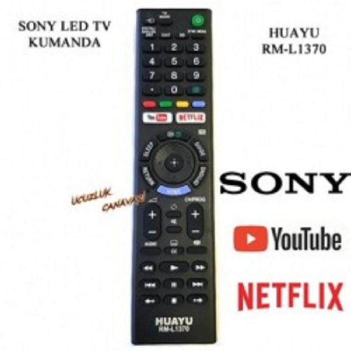 SONY Universal Remote for LCD & LED TV with YouTub & netflex Button