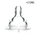 Anti Flatulence Silicone Wide Neck Natural Nipple for Bobo Baby Milk Bottle. 