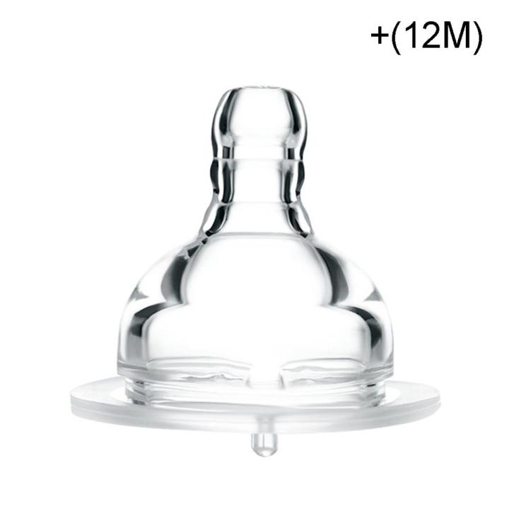 Anti Flatulence Silicone Wide Neck Natural Nipple for Bobo Baby Milk Bottle
