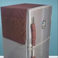 Fancy Printed Fridge Covers Quilted Cotton fabric with 6 Pockets Premium Quality. 
