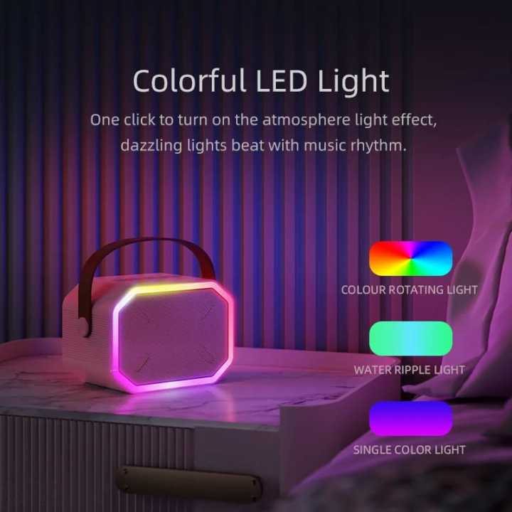 Portable%20Karaoke%20Speaker%20Set%20Colorful%20Lights%20Wireless%20Karaoke%20Machine%20with%20Microphone%20Bluetooth-Compatible%20MP3%20Music%20Player%20-%20Image%203