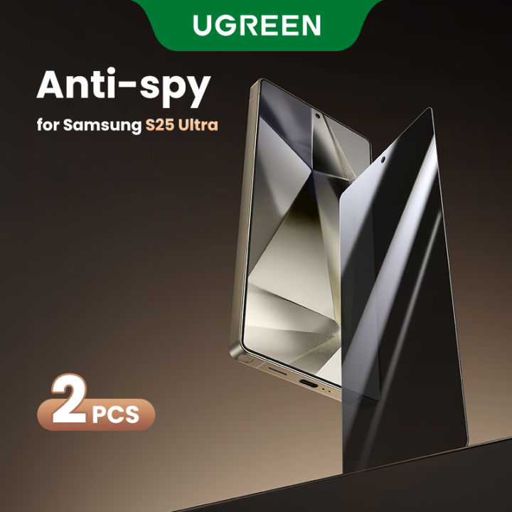 UGREEN Screen Protector Tempered film Independent full-cover lens film for Samsung Galaxy S25 Ultra Glass Film Protective Privacy protection Films HD 1/2PCS with Film Applicator