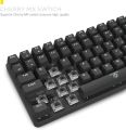 DREVO Excalibur Cherry MX Black TKL 84 Key Mechanical Gaming Keyboard Full Metal USB Typ C Wired with Suspended Keycap Black. 