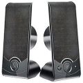 Alien 2 Computer Speakers With Heavy Bass Volume , 3.5mm Audio, Wired Powered Built-in  Loudspeaker Diaphragm Multimedia Speaker for Gaming PC,Laptops And Computers. 