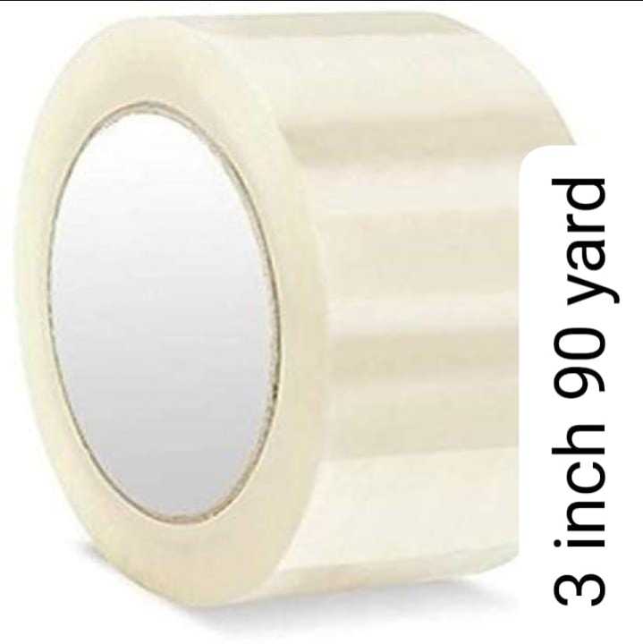 Packing Tape / Clear 3 Inch x 90 Yard / Imported tape / Heavy Duty Packing Tape / Tape /Clear Tape(PACK OF 4/2/1)