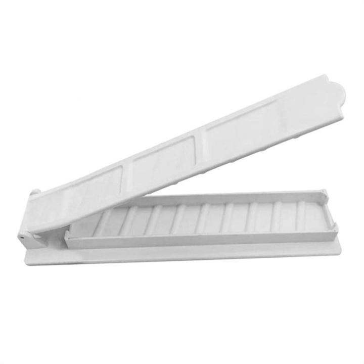 Single Row Kebab Maker BBQ Meat Skewer Machine Reusable BBQ Skewer Maker Kebab - White