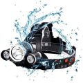 Portable mini Rechargeable LED Headlamp High Power LED Headlamp with Rechargeable Batteries USB Rechargeable Headlight Waterproof Head Torch Super Bright 3 Led Rechargeable Headlamp. 