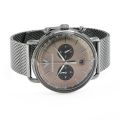 Emporio Armani Silver Mesh Strap Brown Dial Men's Watch-AR11141. 