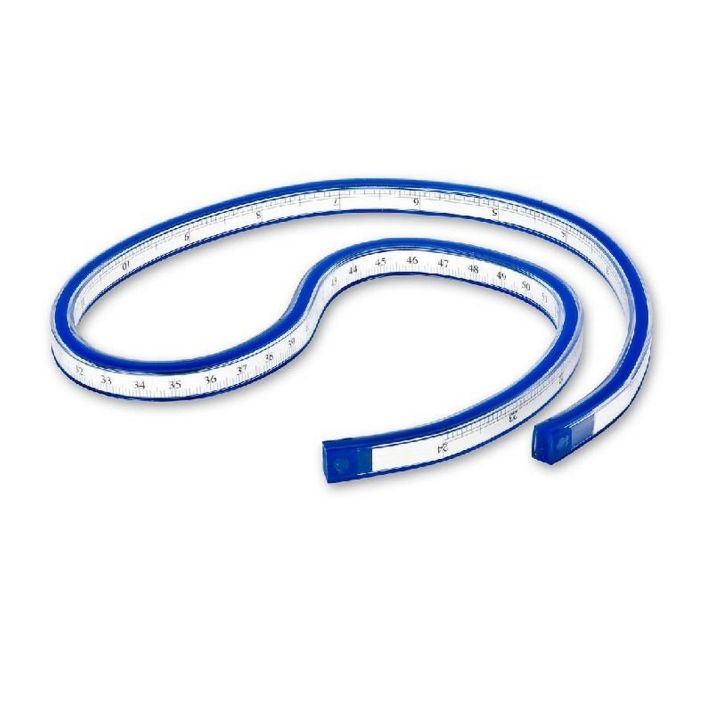 Flexible Ruler Flexible Curve Scale - 60 cm 24inch