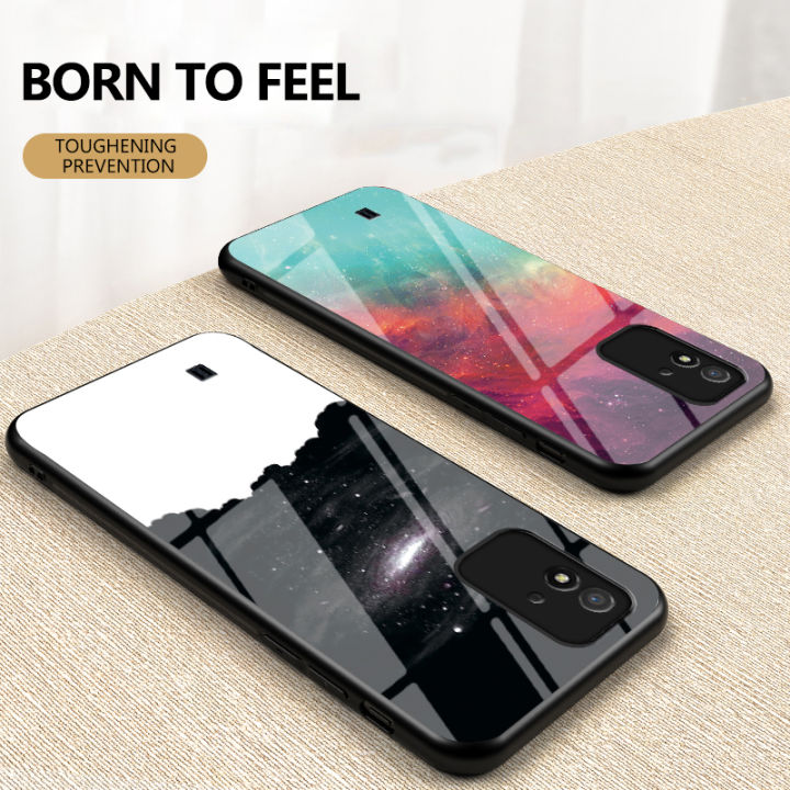 iCaseCover%20for%20Realme%20Narzo%2050i%20Shockproof%20Starry%20Colorful%20Tempered%20Glass%20Back%20Soft%20Silicone%20Edge%20Case%20Cover%20-%20Image%204