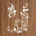 Tribal Flower Stencil Used for Wall Painting Wood, Fabrics, Scrapbook Coloring Embossed Album Decoration Card Template ID 507. 