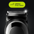 Braun 8-in-1 Beard & Face Trimmer/Hair Clipper with Gillette Fusion 5 ProGlide Razor - MGK5260. 