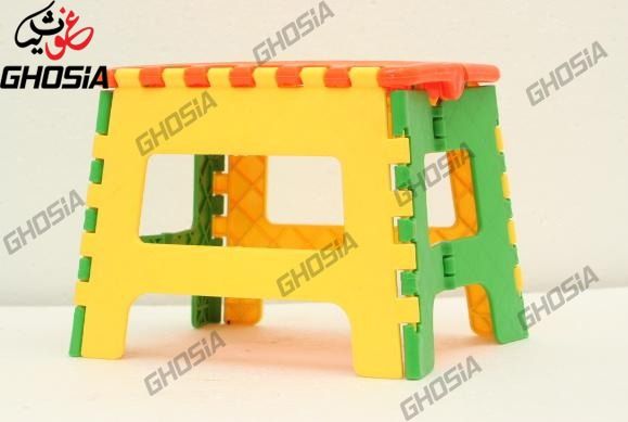 Ghosia Store PVC Plastic Multi-functional Folding Stool for Kids & Adults - 209121