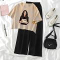 High Quality Crop Top Tshirt and Plazo For Women and Girls. 