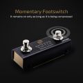 HOTONE Dual Footswitch Pedal Momentary 2-Way Pedal Switcher Foot Controller Ampero Switch 1/4-Inch. 