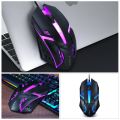 Gaming M12 Mouse With 7 LED RGB Backlit | RGB Mouse Wired Gaming Mouse | Latest Model | Computer Mouse For Gaming. 
