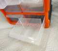 Multi purpose storage table drawers fine quality plastic wall mountable. 