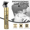 Street vendor Original Vintage T9 Premium Quality Professional Rechargeable Hair Trimmer Shaving Machine Hair Clipper Shaver Electric Hair Removal Cutting Machine For Men Beard Trimmer. 