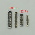 5pcs/lot USB Charging Port FPC connector For Huawei P30 Pro P30Pro charger Logic on motherboard mainboard flex cable 50pin 32pin. 