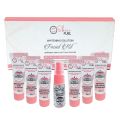 Skin Fuel Whitening Solution Facial Kit (Imported) - Cleanser,Toner,Scrub,Serum,Polish,Massage,Mask. 